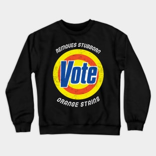 Vote - Removes Stubborn Orange Stains Crewneck Sweatshirt